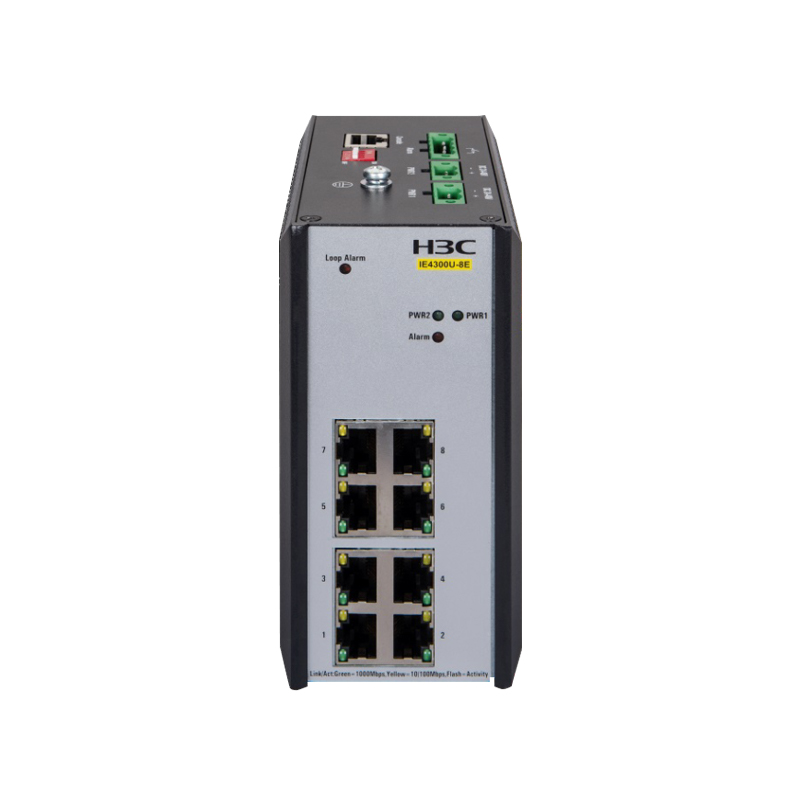 H3C IE4300U-8E 8个电口无管理工业交换机